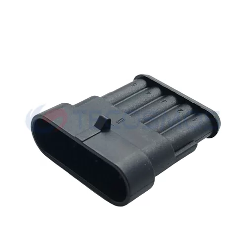 Waterproof Wire Harness Plug for Car 5-Pin Male 282088-1